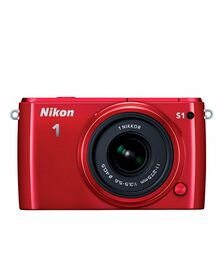 Nikon 1 J1 Two-Lens Wide Angle Kit  Red