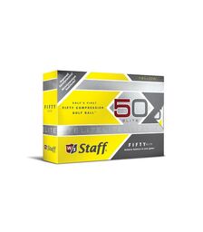 NEW Wilson Staff Fifty Elite Yellow Golf Ball