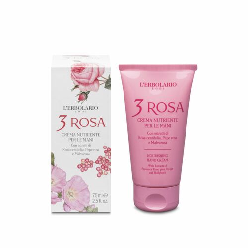 3 Rosa Crema Nutriente Mani L'Erbolario Creme corpo ERB026.043