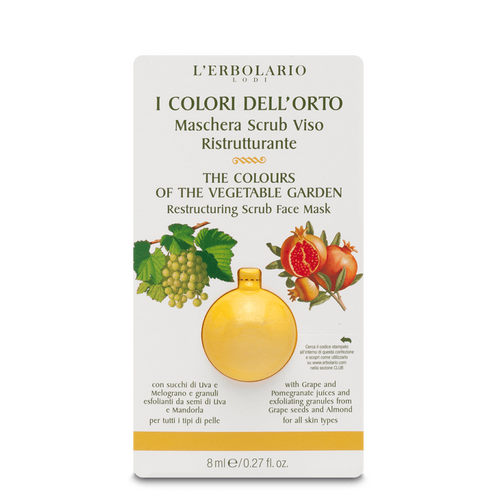 Giallo - Maschera Scrub Viso Ristrutturante 8ml L'Erbolario Viso ERB012.121
