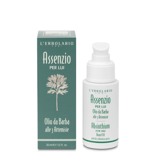 Assenzio Olio barba 30 ml L'Erbolario Barberia ERB062.627