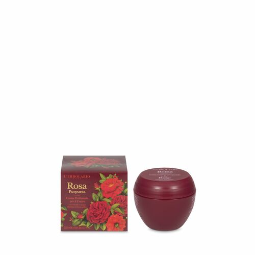Rosa Purpurea Crema Profumata per il Corpo 200 ml Ed.Lim. L'Erbolario Creme corpo ERB026.034