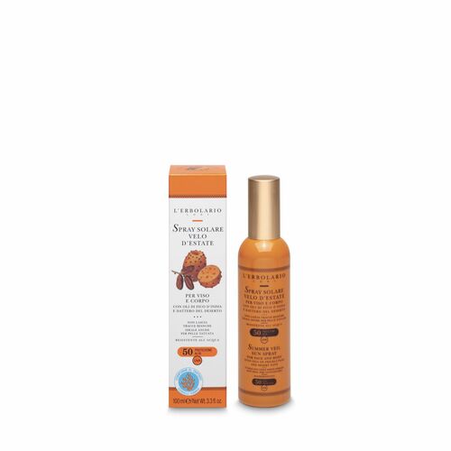 Spray Solare Velo D&#039;estate SPF50 L'Erbolario Solari ERB086.073