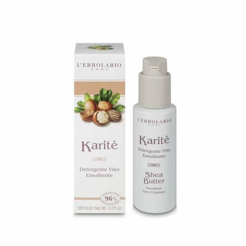 Karit&eacute; Detergente Viso Emolliente 100 ml L'Erbolario Viso ERB002.010