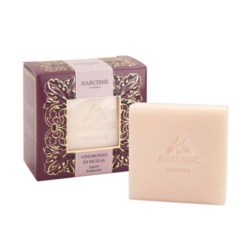 Vinorosso di Sicilia Sapone 100 gr Narcisse Collection Corpo NA73