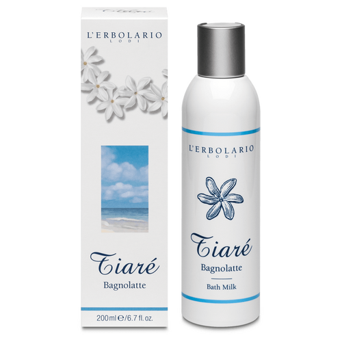 Tiar&egrave; Bagnolatte 200 ml L'Erbolario Bagnoschiuma ERB036.961
