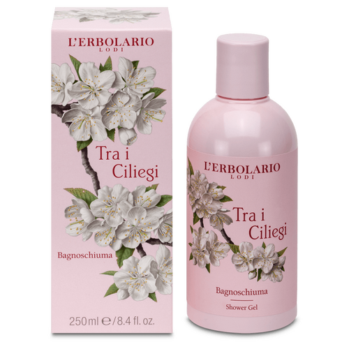 Tra i Ciliegi Bagnoschiuma 250 ml L'Erbolario Bagnoschiuma ERB036.200