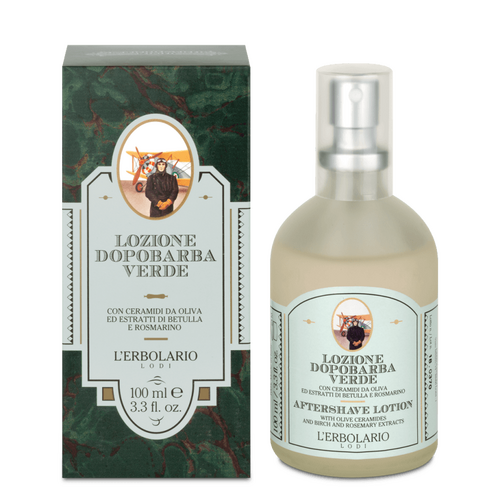 Verde Lozione Dopobarba 100 ml L'Erbolario Barberia ERB101.704