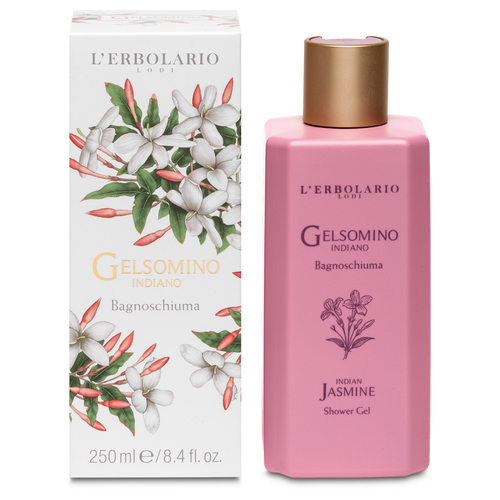 Gelsomino Indiano Bagnoschiuma 250 ml L'Erbolario Bagnoschiuma ERB036.652