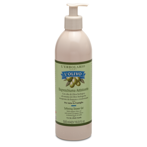 L&#039;Olivo Bagnoschiuma addolcente 500 ml L'Erbolario Bagnoschiuma ERB036.162