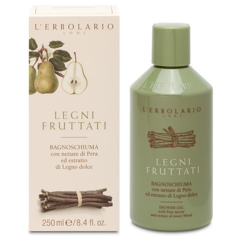 Legni fruttati Bagnoschiuma 250 ml L'Erbolario Bagnoschiuma ERB036.432