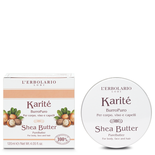 Karit&egrave; Burro Puro per il Corpo, Viso e Capelli 120 ml L'Erbolario Creme corpo ERB026.037