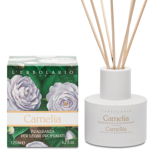 Camelia Fragranza per Legni Profumati 125 ml L'Erbolario Home Fragrance ERB081.831