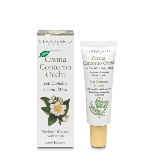 Crema contorno occhi alla Camelia e Semi d&#039;Uva 15 L'Erbolario Viso ERB011.350