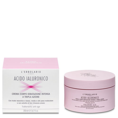 Acido Ialuronico Crema Corpo idratazione intensa 200 ml L'Erbolario Creme corpo ERB026.708