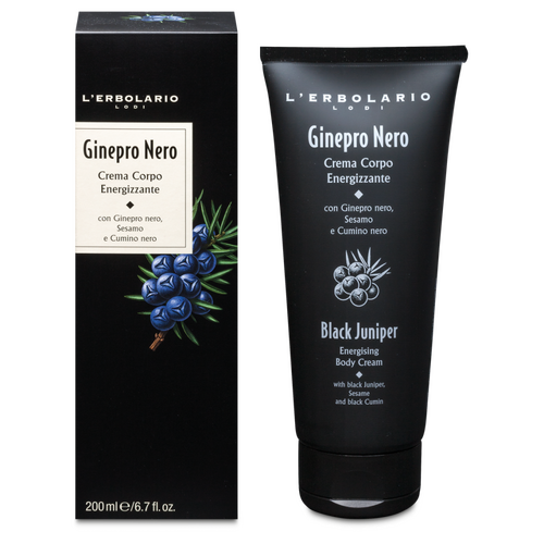 Ginepro Nero Crema Corpo Energizzante 200 ml L'Erbolario Creme corpo ERB026.006