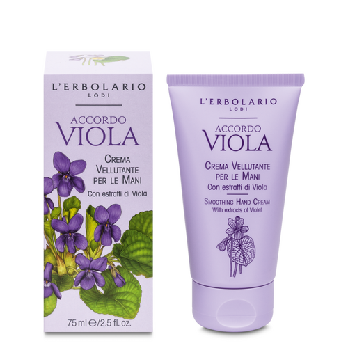 Accordo viola Crema Vellutante per le Mani 75 ml L'Erbolario Viso ERB026.614