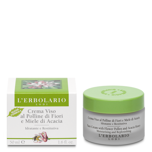 Crema Viso al Polline di Fiori 50 ml L'Erbolario Viso ERB011.019