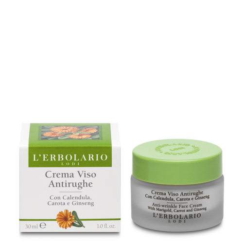 Crema Viso Antirughe Calendula, Carota e Ginseng 30 L'Erbolario Viso ERB011.023