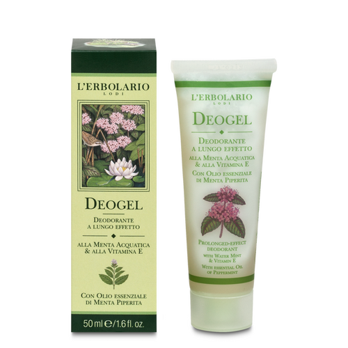 Deogel alla Menta Acquatica &amp; alla Vitamina E 50 ml L'Erbolario Creme corpo ERB062.137