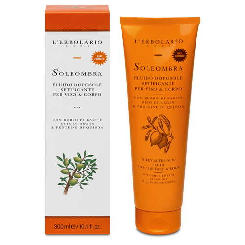 Soleombra Fluido doposole setificante v. e c. 200 ml L'Erbolario Solari ERB086.497