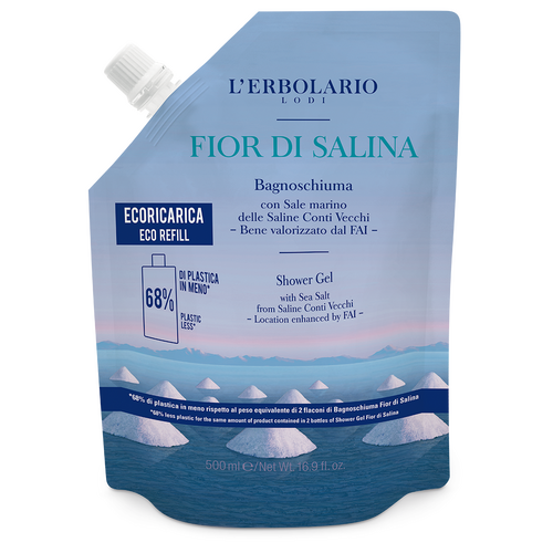 Fior di Salina Bagnoschiuma 500 ml L'Erbolario Bagnoschiuma ERB036.013