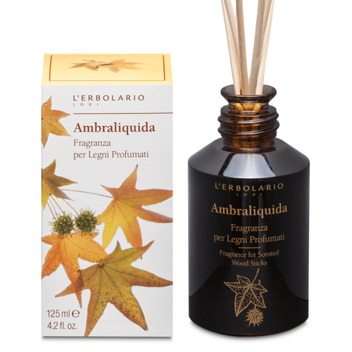 Ambraliquida Fragranza per Legni Profumati 125 ml L'Erbolario Home Fragrance ERB081.412