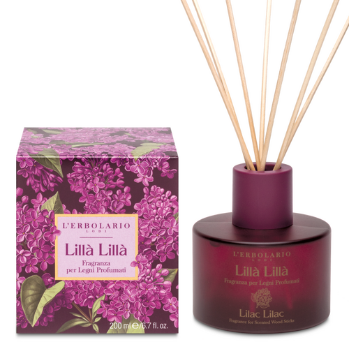 Lill&agrave; Lill&agrave; Fragranza per Legni profumati 200 ml L'Erbolario Home Fragrance ERB081.001