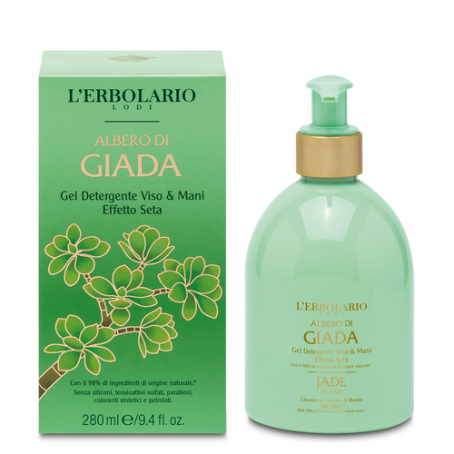 Albero di Giada Gel Detergente Viso &amp; Mani 280 ml L'Erbolario Viso ERB002.281