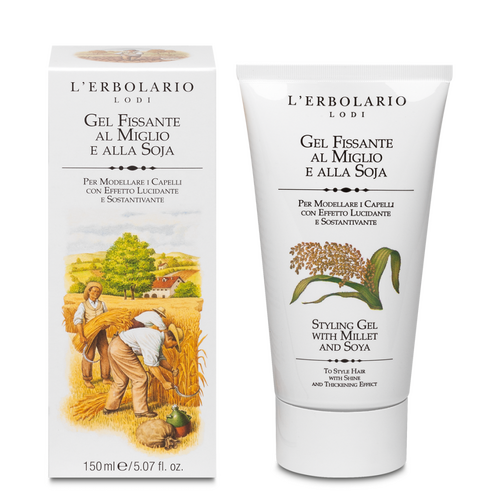Gel fissante al Miglio e alla Soja 150 ml L'Erbolario Capelli ERB032.045