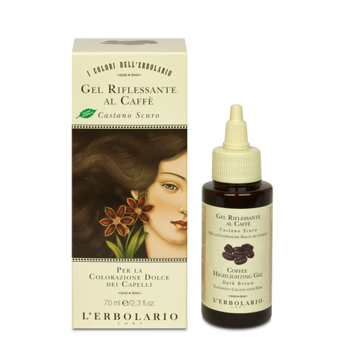 Gel riflessante al caff&egrave; castano scuro 70 ml L'Erbolario Capelli ERB033.003