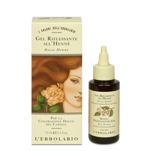 Gel riflessante all&#039;henne rosso Henn&egrave; 70 ml L'Erbolario Capelli ERB033.006