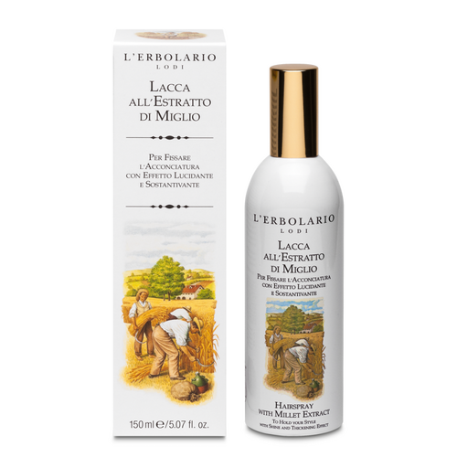 Lacca all&#039; Estratto di Miglio 150 ml L'Erbolario Capelli ERB032.046