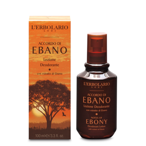 Accordo di Ebano Lozione Deodorante 100 ml L'Erbolario Creme corpo ERB062.008
