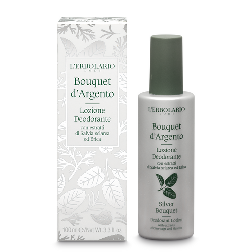 Bouquet D&#039;Argento Lozione Deodorante 100 ml L'Erbolario Creme corpo ERB062.046