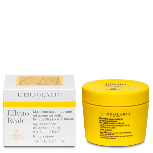 Effetto Reale Maschera nutriente restitutiva 150 ml L'Erbolario Capelli ERB032.638