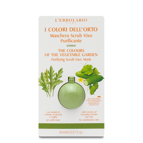 Verde Maschera Scrub Viso Purificante 8ml L'Erbolario Viso ERB012.122