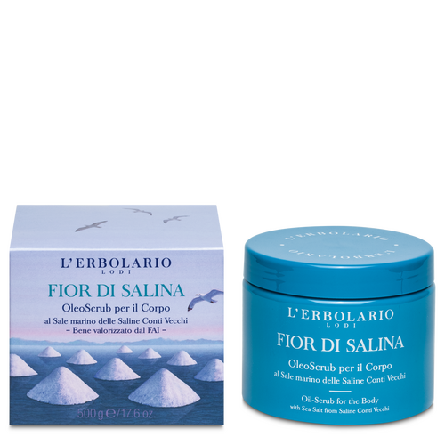 Fior di Salina OleoScrub per il Corpo 500 g L'Erbolario Creme corpo ERB026.979