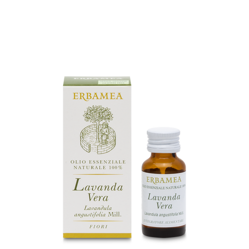 Olio Essenziale di Lavanda Vera 10 ml erbamea Oli Essenziali ERBA017.364
