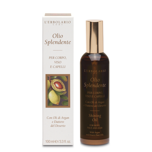 Olio Splendente per Corpo, Viso e Capelli L'Erbolario Solari ERB086.003