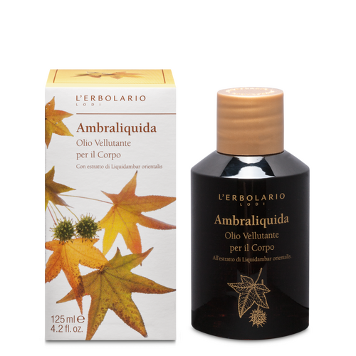 Ambraliquida Olio vellutante per il corpo 125 ml L'Erbolario Creme corpo ERB026.308
