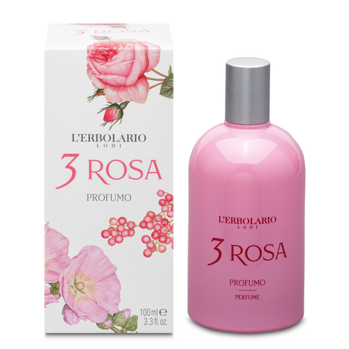 3 Rosa profumo 100 ml L'Erbolario Profumi ERB066.358
