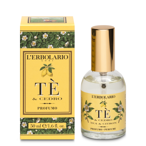 T&egrave; &amp; Cedro Acqua di Profumo 50 ml L'Erbolario Profumi ERB066.368