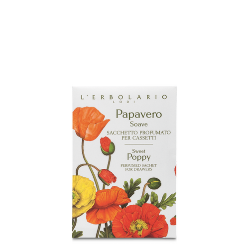 Papavero soave Sacchetto cassetto L'Erbolario Home Fragrance ERB091.596