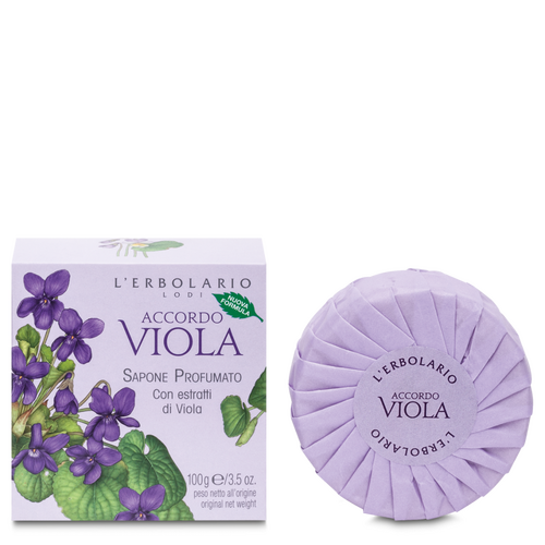 Accordo viola Sapone 100 g L'Erbolario Saponi ERB041.599