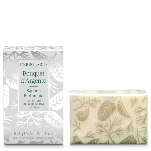 Bouquet D&#039;Argento Sapone Profumato 100 g L'Erbolario Saponi ERB041.046