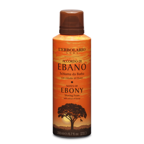 Accordo di Ebano Schiuma da Barba 200 ml L'Erbolario Barberia ERB061.010
