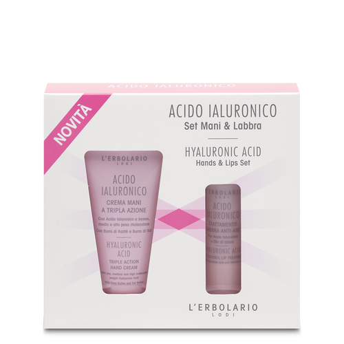 Acido Ialuronico Set Mani &amp; Labbra 1 pz L'Erbolario Creme corpo ERB088.041
