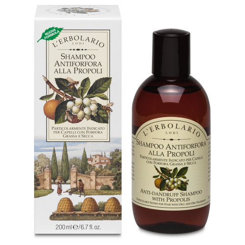 Shampoo Antiforfora alla Propoli 200 ml L'Erbolario Capelli ERB031.035