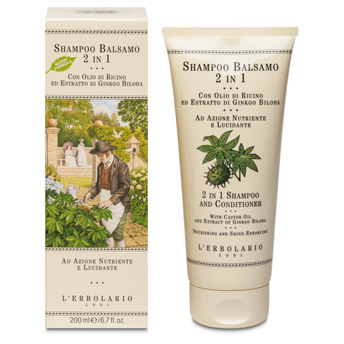 Shampoo Balsamo 2 in 1 200 ml L'Erbolario Capelli ERB031.253